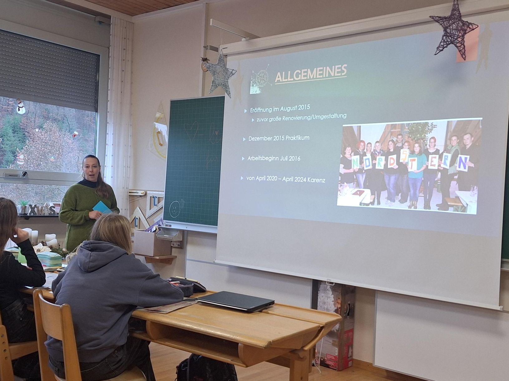 Eltern machen Unterricht 3CN - Copyright SMS Gars am Kamp